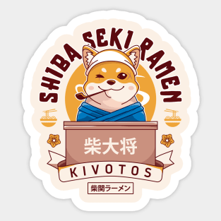 Kivotos Seki Ramen Sticker